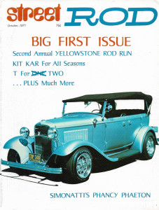 STREET ROD 1971 OCT - YELLOWSTONE RON RUN, SIMONATTIS PHAETON, '29 HIGHBOY